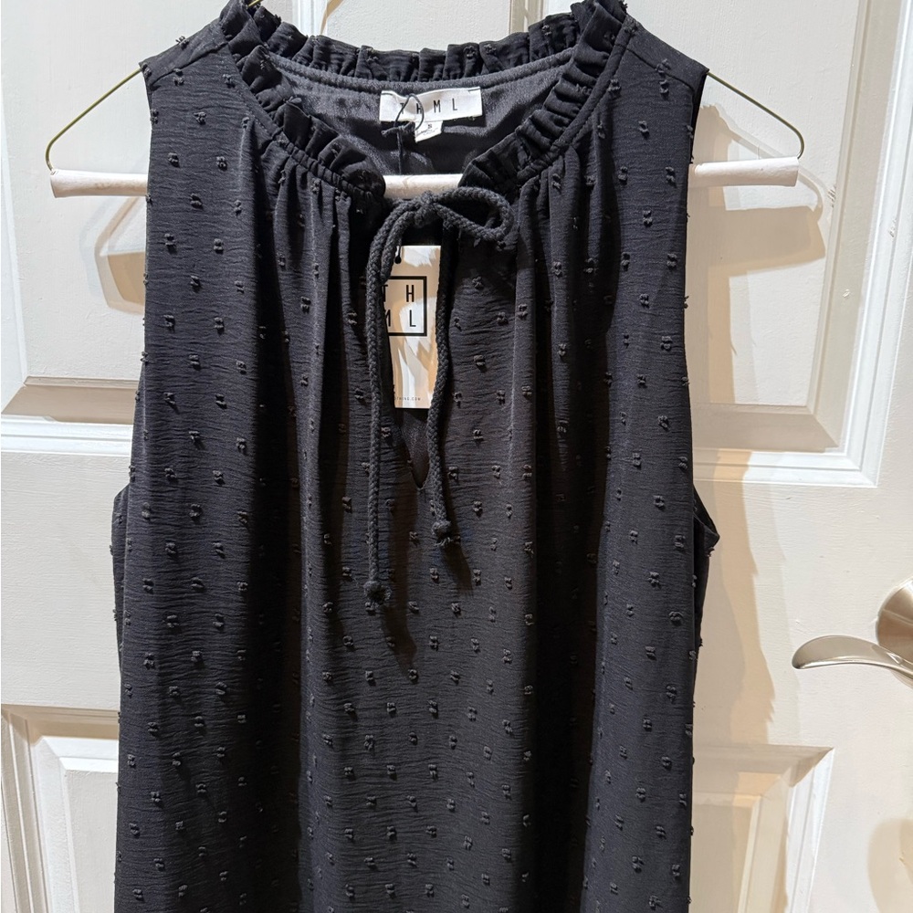 THML Black Sleeveless Dress - NWT! - Picture 3 of 7